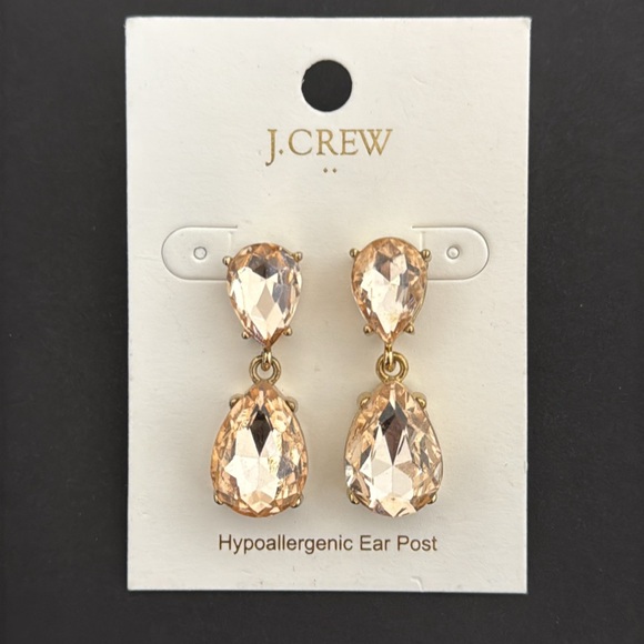 NWT J. Crew Teardrop Earrings - Picture 1 of 6